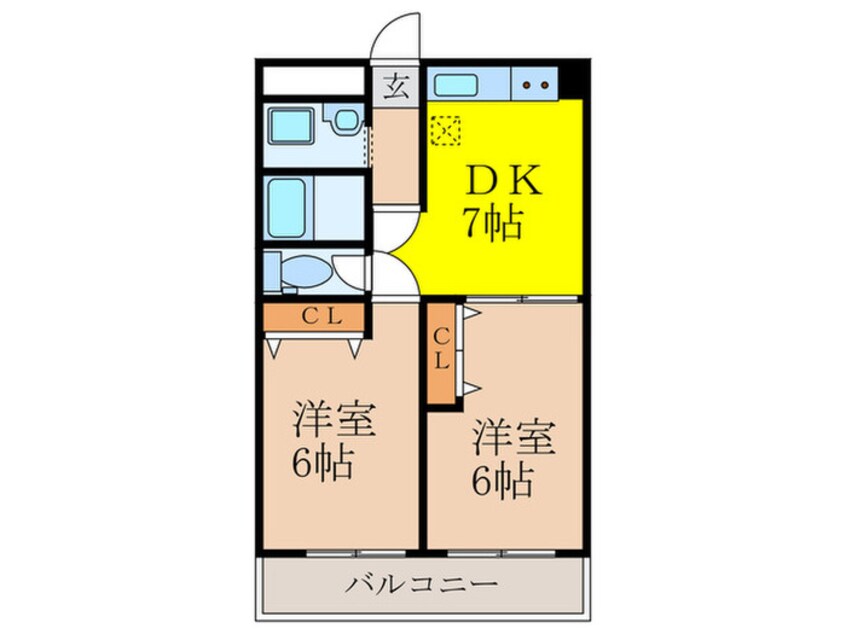 間取図 ロイヤルハイツ