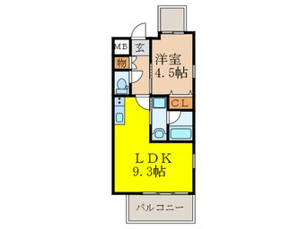 間取図 レオングラン新大阪レジデンス