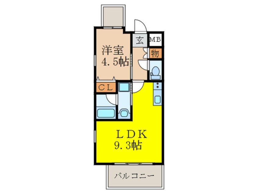 間取図 レオングラン新大阪レジデンス