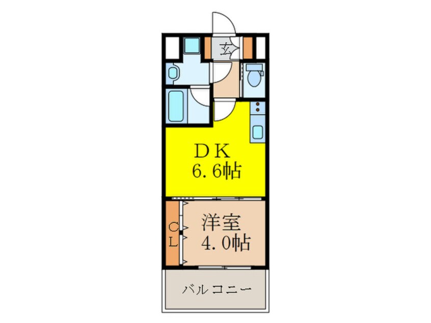 間取図 レオングラン新大阪レジデンス