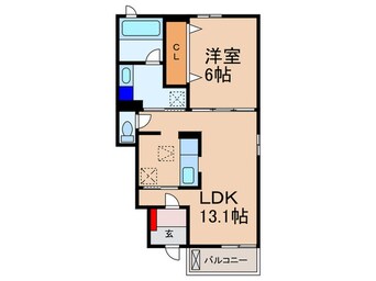 間取図 サンライズⅢ