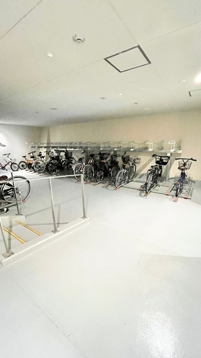 駐輪場 Dimus北浜