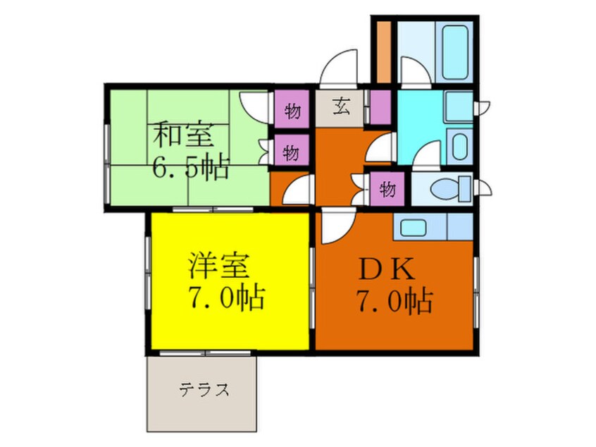 間取図 メゾン市川