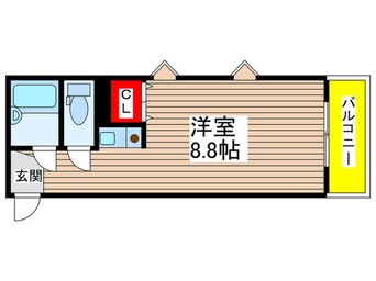 間取図 アクセスコ－ト箕面