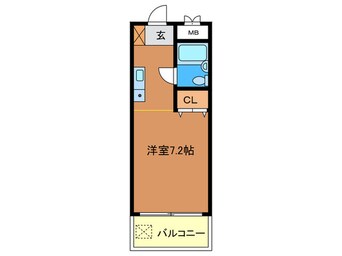 間取図 アクセスコ－ト箕面