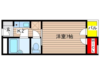 間取図 アクセスコ－ト箕面