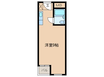 間取図 アクセスコ－ト箕面