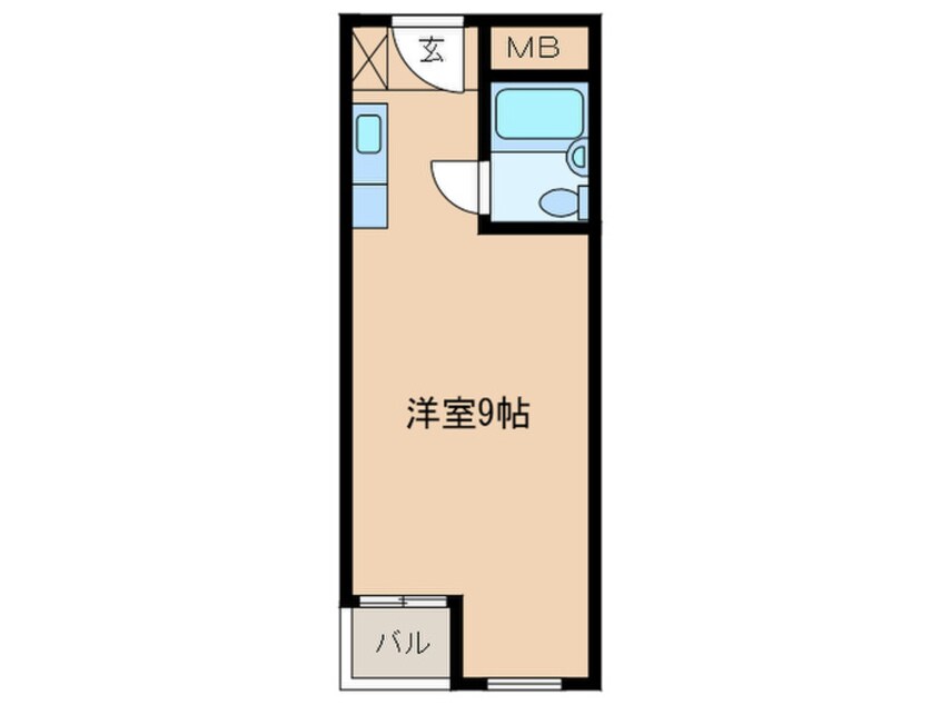 間取図 アクセスコ－ト箕面