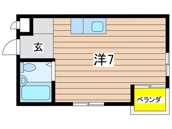 間取図 ビバハイツ武庫之荘