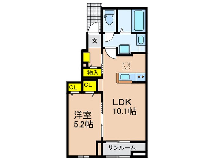間取り図 カルマカサ