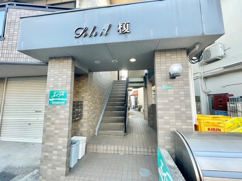 エントランス部分 ソレイユ榎