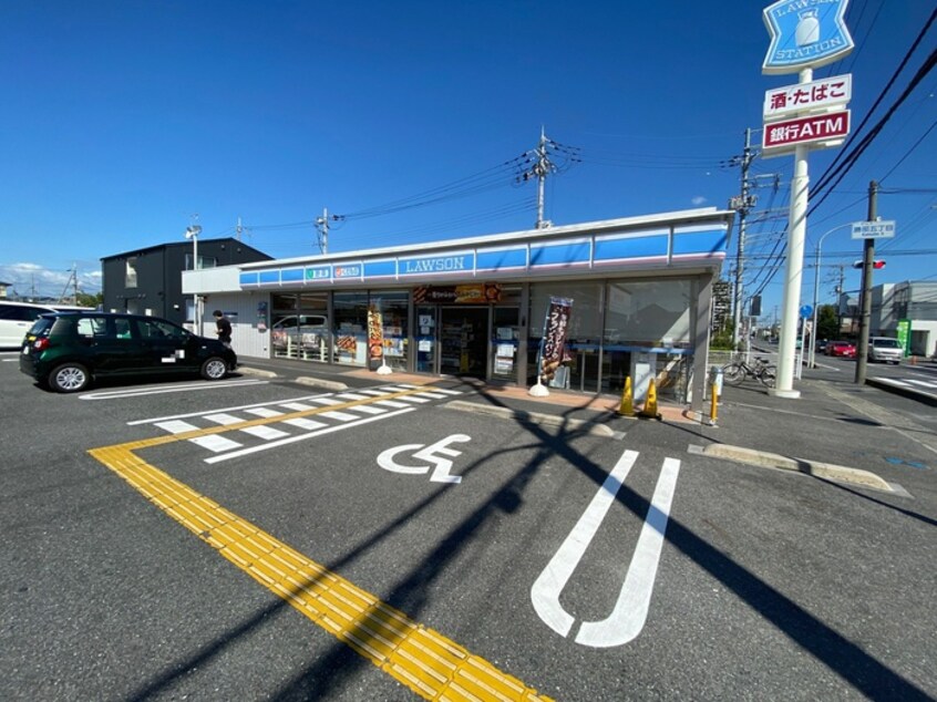 ローソン 守山勝部五丁目店(コンビニ)まで450m 守山駅前東住宅Ⅰ-203号