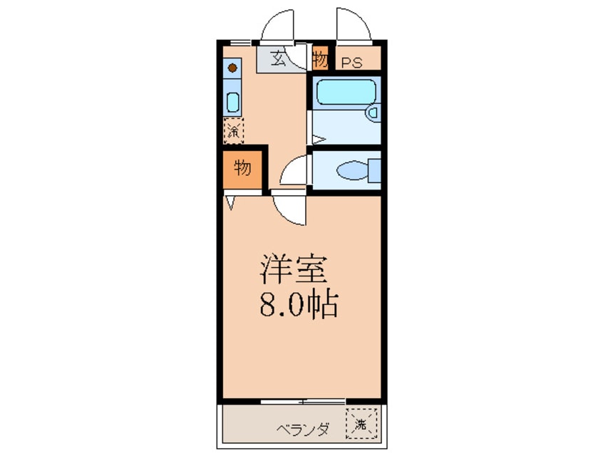 間取図 サンロイヤル