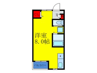 間取図 ココモハイツ