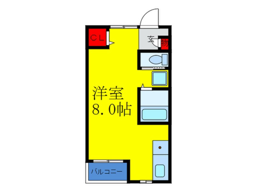 間取図 ココモハイツ