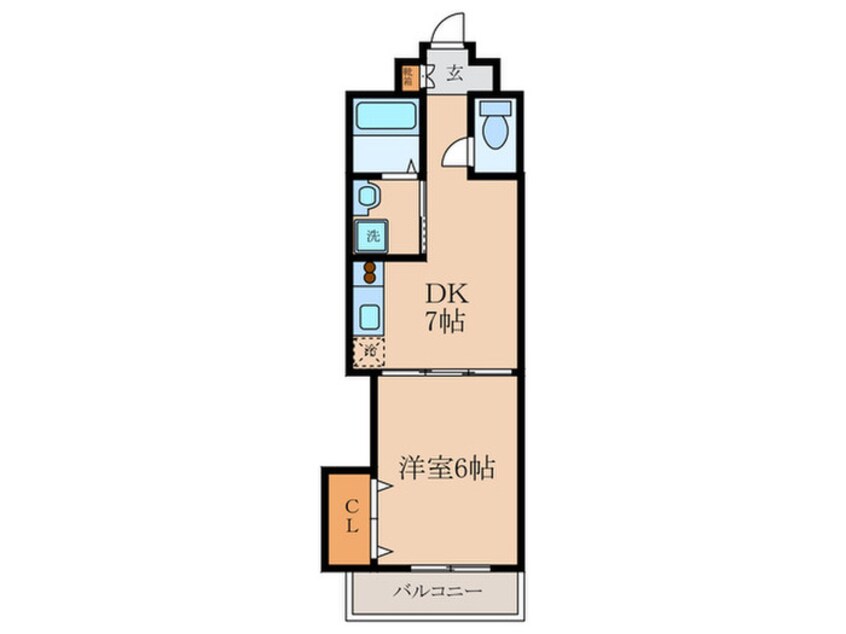 間取図 プリムヴェ－ル