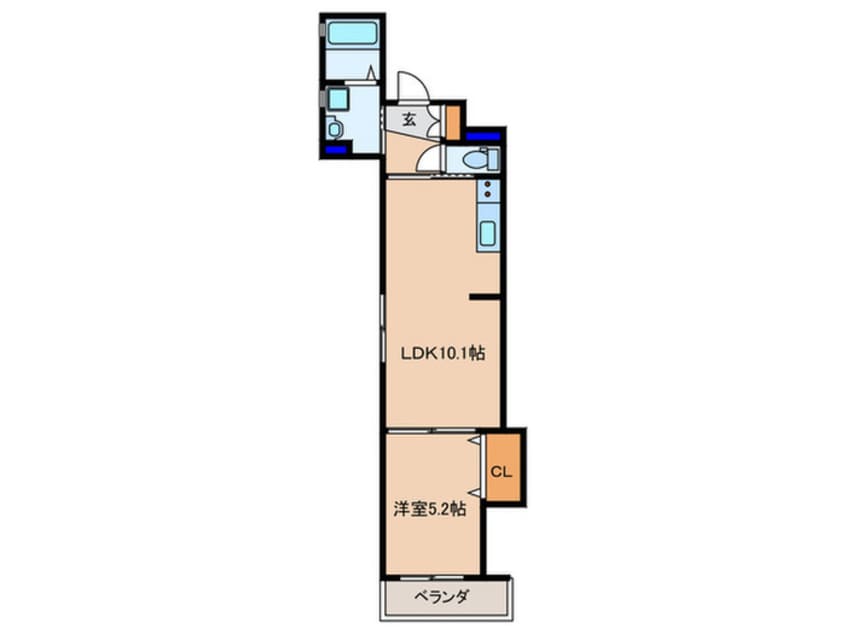 間取図 ロ－タス赤川