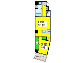 間取図 リエット元町