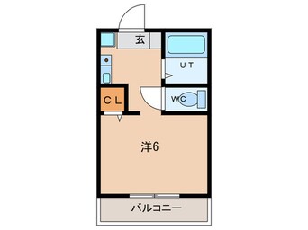 間取図 メゾネット五位ノ池