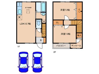 間取図 jumeaux