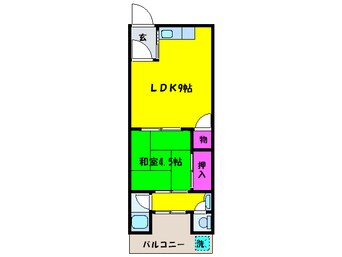 間取図 西出マンション