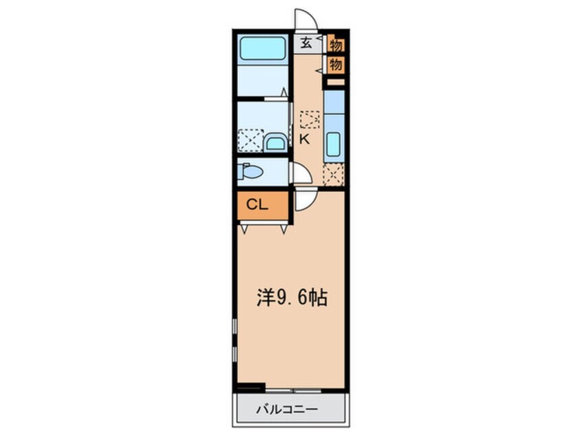 間取図 アビタシオン北町