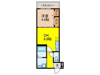 間取図 フジパレス庄内西町