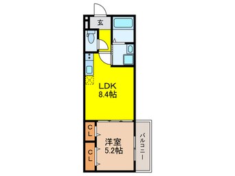 間取図 フジパレス庄内西町