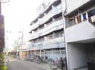 ロータリーマンション上新庄の外観