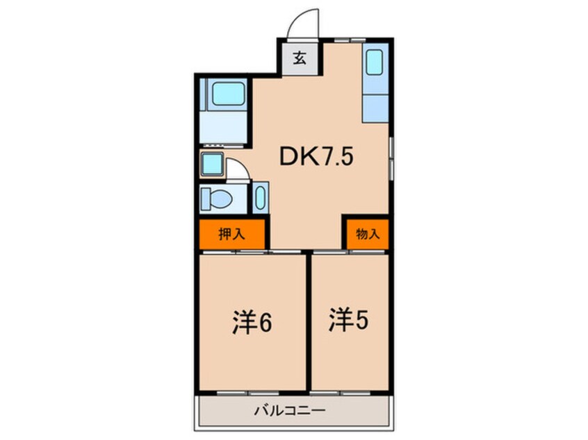 間取図 グリーンヒル舞子Ｂ棟