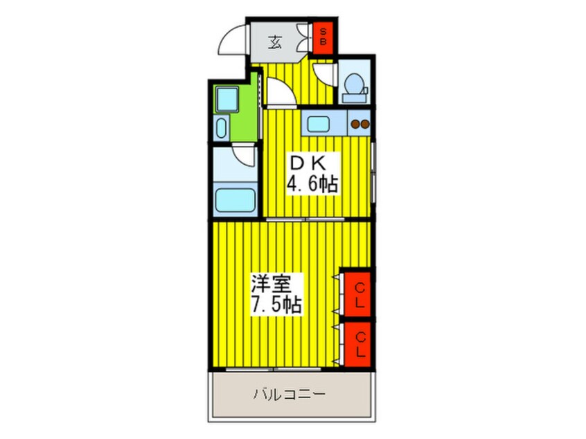 間取図 willDo天満橋