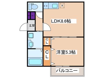 間取図 フジパレス堺もずV番館