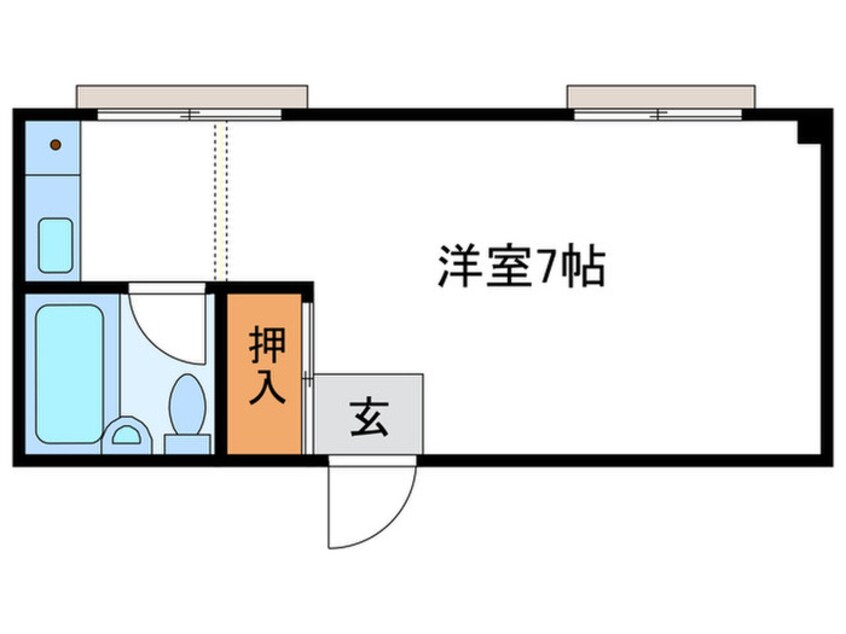 間取図 ひびきマンション