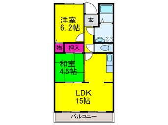 間取図 雅マンション