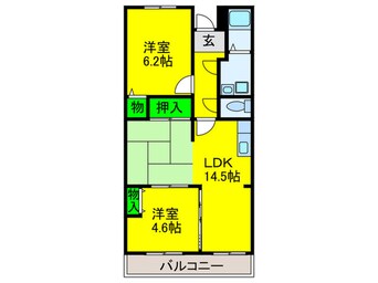間取図 雅マンション