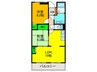 雅マンション 2LDKの間取り