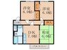 サンガ－デン高穂 3DKの間取り