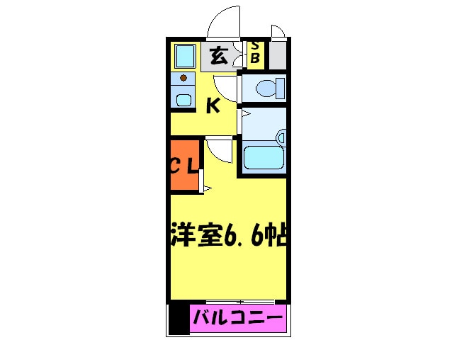 間取り図 プレサンス京都駅前Ⅱ(203)