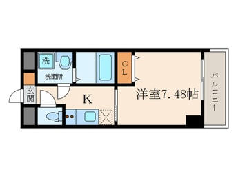 間取図 CROUD尼崎