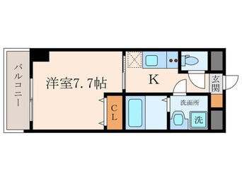 間取図 CROUD尼崎