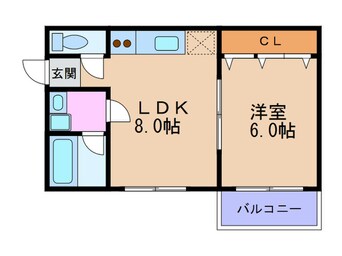 間取図 エルムハイツ