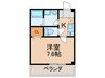 KORE・YIELD神戸北 1Kの間取り