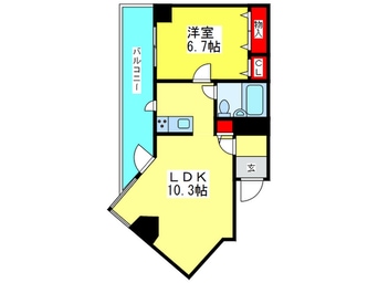 間取図 森之宮スカイガーデンハウス