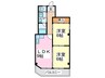エグゼ２１ 2LDKの間取り
