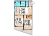 エグゼ２１ 2LDKの間取り