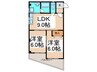 エグゼ２１ 2LDKの間取り