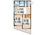エグゼ２１ 2LDKの間取り