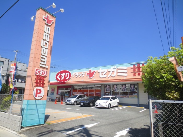 セガミ(ドラッグストア)まで300m ピュア河原