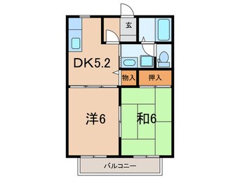 間取図 エーデルハイム