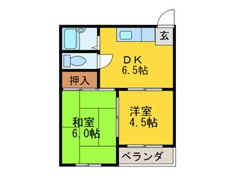 間取図 リブラン山内